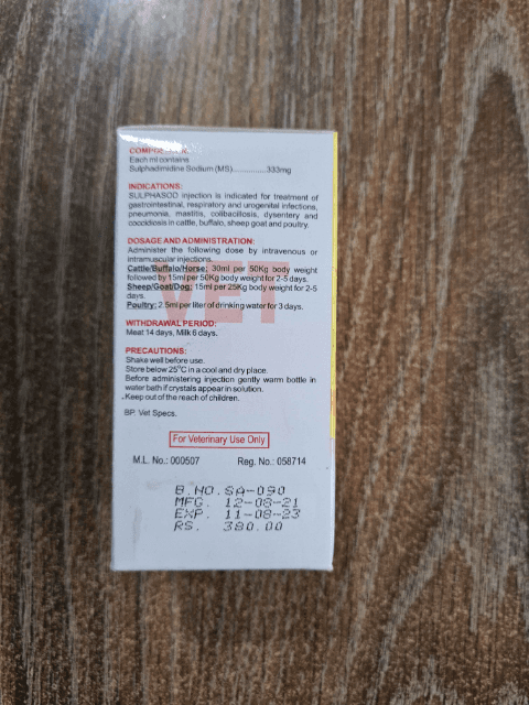 Sulphasod 100ml